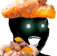 black_skin clothes foodjak ginger glasses glowing glowing_eyes hand hat holding_object inverted open_mouth soyjak stubble thougher variant:soyak // 740x724 // 620.6KB