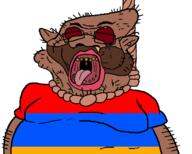 ack armenia brown_skin open_mouth pajeet red_eyes shitskin variant:mlechajak // 1284x1032 // 67.5KB
