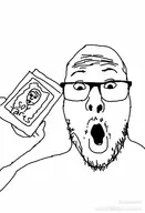 bald glasses meta:not_oc open_mouth soyjak stubble variant:unknown wrinkles // 1242x1826 // 196.0KB