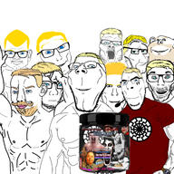 1488 adolf_hitler arm aryan blue_eyes buff donald_trump hand joker joseph_stalin mao_zedong oskar_dirlewanger pol_pot preworkout sonnenrad swastika text the_elder_scrolls torso variant:a24_slowburn_soyjak variant:brandon variant:chudjak variant:cobson variant:el_perro_rabioso variant:feraljak variant:gapejak variant:impish_soyak_ears variant:markiplier_soyjak variant:smugjak variant:soyak yellow_hair // 3464x3464 // 1.7MB