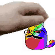 animal autism cat cat_ear closed_mouth colorful distorted ear hair hand nose petting rainbow sharty_saving_gem snout soyboorunamegod_(user) subvariant:gapecat subvariant:wholesome_soyjak tail transparent_background variant:gapejak whiskers // 112x112 // 26.3KB