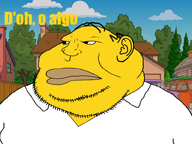 bald closed_mouth ear homer_simpson looking_to_the_left stubble text variant:meximutt white_shirt yellow_skin // 800x600 // 315.9KB