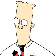 clothes collared_shirt dilbert ear glasses hair necktie no_mouth pocket variant:headjak white_skin // 731x732 // 7.5KB