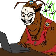Toilet-G(user) antenna argentina brown_skin cockroach computer faggot flag:argentina flag:morocco mask morocco nazism nigger obese rent_free roach schutzstaffel shitskin skibidi_toilet variant:chudjak variant:cobson // 700x700 // 62.7KB