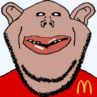 amerimutt clothes ear mcdonalds mutt mutt_lips red_lips red_shirt subvariant:impish_amerimutt subvariant:impish_amerimutt_front subvariant:impish_front tan_skin template variant:impish_soyak_ears // 627x627 // 17.1KB