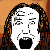 animated fangs hair open_mouth soyjak stubble variant:unknown wolverine // 797x603 // 78.3KB