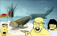 asia asian chopsticks crab evolution fish glasses gook japan scared squint_eyes subvariant:soyak_(concerned) tiktaalik variant:cobson variant:feraljak variant:impish_soyak_ears variant:soyak variant:soyfish variant:soykio_kid yellow_skin // 1909x1201 // 1.9MB
