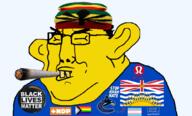 asian beanie black_lives_matter blunt british_columbia buck_teeth canada fat flag:british_columbia flag:progress_pride_flag flag:transgender_pride_flag lululemon mutt ndp nigger_weed sierra_wireless smoking stopasianhate vancouver_canucks variant:chudjak weed yellow_skin yellow_teeth // 2091x1268 // 843.4KB