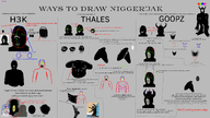 admin_6 art blue_glasses buff bustline crossed_legs demon demon_horns disfigured drawfag fingers forehead_mark full_body goopz_(namefag) gray_skin h3k_(user) horn mark_of_the_beast meta:guide meta:high_resolution meta:namefags meta:tagme muscular_male niggerjak nostril poopson reference reference_sheet sketch stubble teeth teeth_showing thales_(user) the_nigger toos tutorial vantablack vantablack_skin variant:gapejak variant:poopson variant:unknown white_outline wing wordswordswords // 2560x1440 // 981.9KB