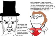 a_christmas_carol arm brown_hair christmas clothes ebenezer_scrooge glasses grey_hair hair hand hat heart holding_object mutton_chops sideburns stubble subvariant:chudjak_front subvariant:wholesome_soyjak text top_hat torso variant:chudjak variant:gapejak // 908x586 // 209.0KB