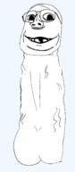 deformed glasses penis smile soyjak stubble subvariant:emmanuel subvariant:emmanuel_richardson subvariant:wholesome_soyjak template testicles variant:gapejak vein veiny_cock // 1088x2475 // 223.0KB
