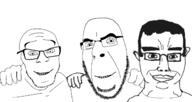 blank chud friendship no_more_brother_wars soyjak template variant:chudjak variant:cobson variant:feraljak // 1334x708 // 273.1KB