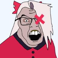 angry demon grey_skin hazbin_hotel one_eye variant:feraljak // 1025x1025 // 92.4KB