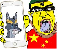 anti_furry antifurry china flag:china furries furry hanging holding_phone hyperportions subvariant:patrick variant:chudjak wojak // 2160x1884 // 2.7MB