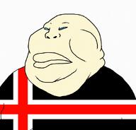 bjarmaland blue_eyes embedded embedded_'p finno_ugric flag:bjarmaland narrow_eyes obese slant_eyes subvariant:chinkmutt variant:meximutt white_background yellow_skin // 888x849 // 655.4KB