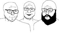 3soyjaks beard bebey buldjat glasses kuplinovplay meta:tagme smile stubble traced variant:unknown // 1069x600 // 110.8KB