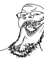 angry distorted glasses soyjak stubble variant:gapejak // 600x800 // 265.0KB