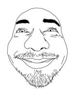 closed_mouth mustache smile soyjak stubble variant:unknown // 394x477 // 55.2KB