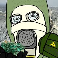 chernobyl hand holding_object irl_background mask radioactive soyjak uranium variant:cobson // 721x720 // 418.2KB