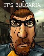 angry bulgaria e3_terminal glasses gordon_freeman half-life half-life_2 half-life_2_(beta) hl2 map mouth_closed punisher_face valve variant:markiplier_soyjak video_game // 599x756 // 567.1KB