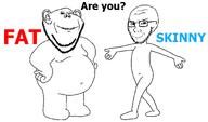 arm beard family_guy fat featured foot full_body glasses guy hand looking_at_you question smile smug stubble text variant:impish_soyak_ears variant:soyak wink // 2450x1440 // 64.8KB