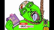 9a0c ack admin award da_rules_(fairly_odd_parents) faggot glasses green_skin hanging janny limeade_(user) meta:namefags music music_parody open_mouth rent_free rope singing song soyjak stubble tranny variant:bernd video // 638x358, 201.6s // 15.3MB