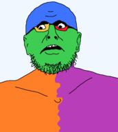 benito_mussolini ear glasses open_mouth soyjak stubble surprised trend:colorjak variant:benitojak white_background // 524x585 // 10.5KB