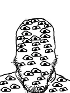 creepy eyes facing_front no_glasses no_nose schizo stubble subvariant:neutralplier variant:markiplier_soyjak // 375x500 // 30.5KB