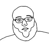 alternate beard closed_mouth fat glasses neutral soyjak variant:fatjak // 306x306 // 4.1KB
