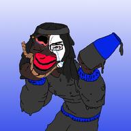 anti_soytan brown_skin jartycuck jartyfication rope rubber soyjak soylent_bottle subvariant:chudjak_front subvariant:jartycuck transformation variant:chudjak variant:soytan // 894x894 // 361.9KB