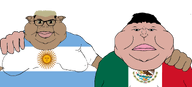 argentina braniggertinian fat flag:argentina flag:mexico front_facing glasses mexico meximutt mutt namefags no_more_brother_wars obese satoko_houjou(namefag) subvariant:branigger subvariant:meximutt_front2 transparent_background variant:brandon variant:meximutt // 2001x906 // 382.0KB