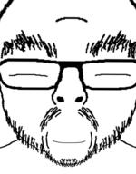 beard closed_eyes closed_mouth distorted glasses moustache scholar stubble variant:flartson // 410x524 // 59.5KB