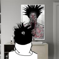 2soyjaks back glasses hair irl_background mirror open_mouth schizo schizophrenia soyjak stretched_mouth stubble subvariant:schizojak variant:markiplier_soyjak // 600x600 // 174.3KB