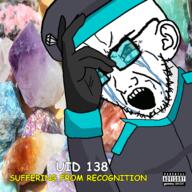 arm bloodshot_eyes cap clothes crying diamond ear gempass glasses hand hat looking_to_the_left namefags open_mouth parental_advisory stubble tinted_glasses user=uid_138 variant:cryboy_soyjak // 1500x1500 // 2.1MB