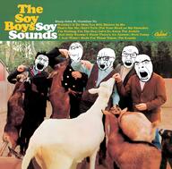 5soyjaks album_cover animal beach_boys glasses goat music soyjak stubble subvariant:wholesome_soyjak variant:cobson variant:feraljak variant:gapejak variant:markiplier_soyjak variant:soyak // 4480x4412 // 22.2MB