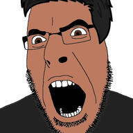 glasses soyjak stubble tan_skin variant:cobson white_background // 3464x3464 // 770.8KB