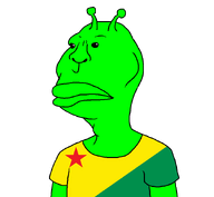 acre_(brazil) adams_apple alien antenna arm black_eyes black_sclera brazil clothes flag flag:acre green_skin meta:not_fucking_flagspam series:brazilmutt_states subvariant:brazilmutt variant:meximutt // 888x818 // 23.8KB