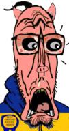 award booger euromutt europe european flag flag:ukraine hohol most_obsessed_faggot_award mucus obsessed obsessed_faggot open_mouth pig shock stubble teeth ukraine // 347x662 // 265.4KB