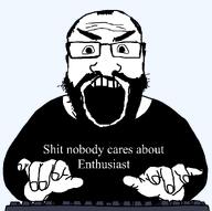 black_shirt clothes hand keyboard shitnobodycaresabout subvariant:science_lover typing variant:markiplier_soyjak white_skin // 2062x2048 // 71.4KB