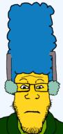 earmuffs green marge_simpson neutral simpson the_simpsons variant:markiplier_soyjak winter // 600x1268 // 102.6KB