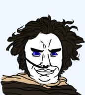 DUNC Muad'dib Paul_atreides billions_must blue_sclera chud dune front_facing paul smug subvariant:chudjak_front transparent_background usul variant:chudjak // 1750x1947 // 839.1KB