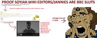 bbc cuck flag:south_africa meta:tagme nick_fuentes south_africa soyjak soyjak_party soyjak_wiki // 1500x600 // 295.1KB