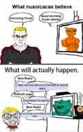 angry antenna artificial_intelligence bot buff chatgpt comic expectations_and_reality froot nate screen soyjak_party speech_bubble subvariant:fun_sized_feraljak subvariant:impish_amerimutt subvariant:muscular_chud subvariant:unbotheredchud system text variant:chudjak variant:feraljak variant:impish_soyak_ears yellow_hair // 526x838 // 237.4KB