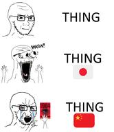 1984 3soyjaks arm china concerned crying excited flag flag:china flag:japan frown george_orwell glasses hand hands_up japan open_mouth place_japan soyjak soyjak_comic stubble subvariant:soyak_(irritated) subvariant:wewjak thing_chinese thing_japanese variant:soyak // 759x880 // 150.2KB