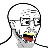 bald cartoon ear nujak open_mouth soyjak stubble variant:nujak // 1000x1000 // 115.3KB