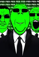 clothes fed front_facing glasses glowing green_skin its_gemerald_rain subvariant:chudjak_front2 subvariant:gapejak_front subvariant:wholesome_soyjak subvariant:wholesome_soyjak_front suit sunglasses text trend:glowie variant:chudjak variant:gapejak variant:markiplier_soyjak wordswordswords // 1958x2828 // 927.5KB