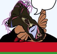 bloodshot_eyes brown_skin brown_troonjak crying flag:malawi nigger open_mouth rope series:coonfags soyjak speech_bubble_empty suicide tongue trend:slopjak variant:bernd // 768x719 // 48.0KB