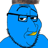 animated blue_skin closed_mouth ext=gif eyebrows glasses raised_eyebrow series:x_inmigrants smile smug soyjak stubble template twitter variant:smugjak xitter // 750x950 // 384.6KB