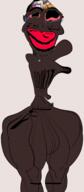 black_skin bloodshot_eyes crying full_body jartycuck leg nigger slopjak soytan_will_never_be_a_gem subvariant:jartycuck variant:chudjak // 1307x3000 // 1.2MB