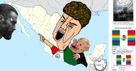 2016 2soyjaks AMLO a_d_valyaev angry arm bloodshot_eyes brown_hair chabad_mexico_city clothes country crying ear flag flag:jewish_autonomous_oblast flag:mexico gigachad hair hand jewish_autonomous_oblast july july_31 map mexican_twink mexico mexico_city nazism october october_27 open_mouth pointing smile soyjak stubble swastika text tshirt variant:chudjak variant:impish_soyak_ears wikipedia // 1501x779 // 647.4KB